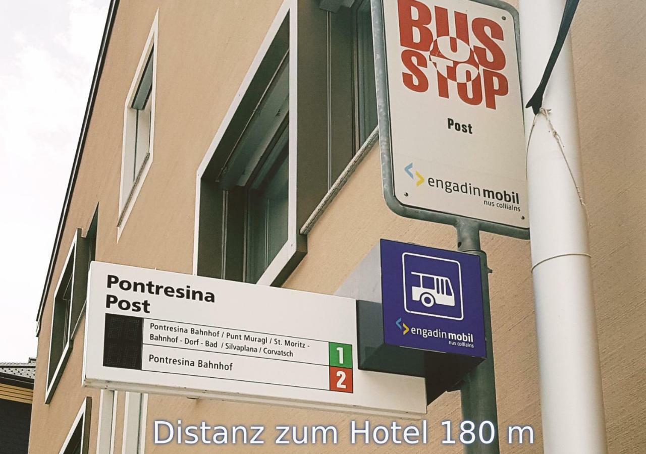 Hotel Garni Chesa Mulin Pontresina Eksteriør billede